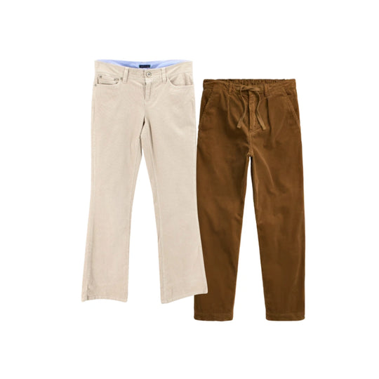 BALLOT - Pantalons en velours vintage