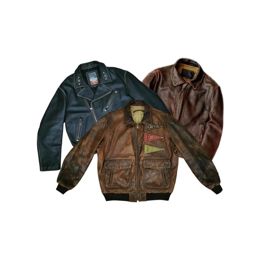 BALLOT - Vestes en cuir vintage