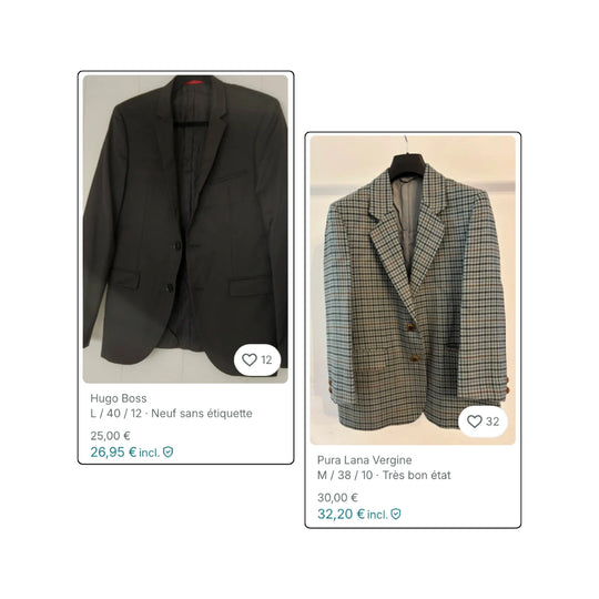 BALLOT - Vestes de costumes vintage