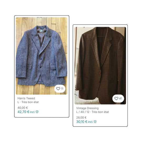 BALLOT - Vestes de costumes vintage