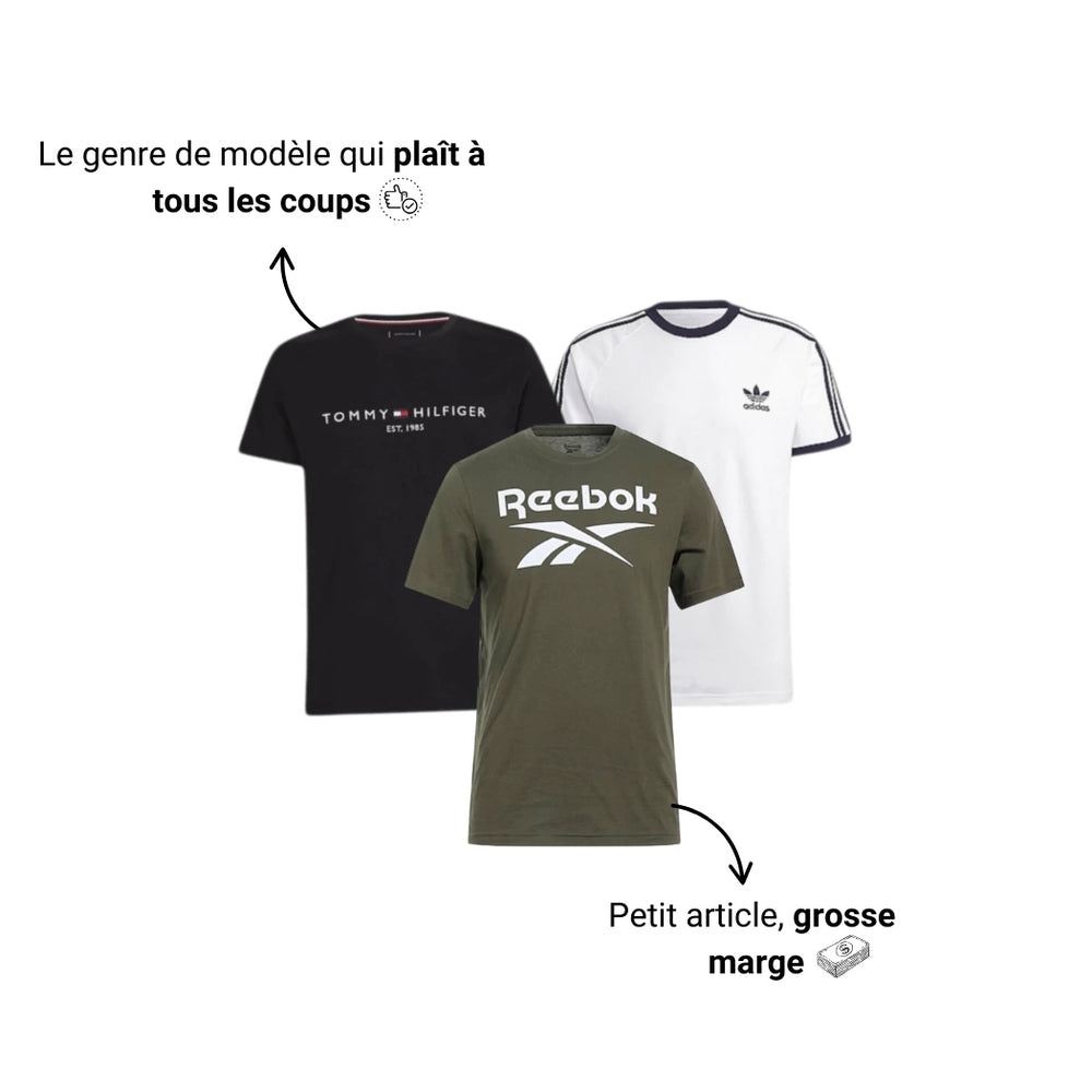 BOX VINTED - T-Shirts de Marques
