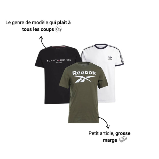 BOX VINTED - T-Shirts de Marques