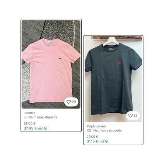 BOX VINTED - T-Shirts de Marques
