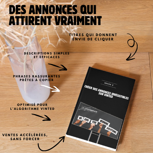 E-BOOK : Annonces irrésistibles sur Vinted