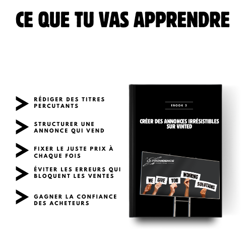 E-BOOK : Annonces irrésistibles sur Vinted
