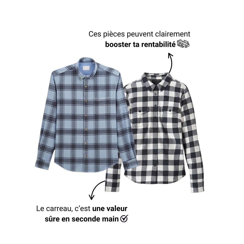 BALLOT - Chemises en flanelle vintage