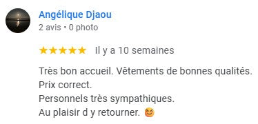 Avis client