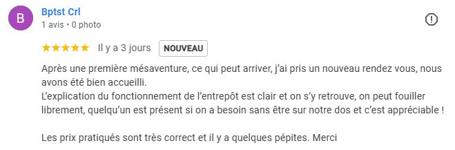 Avis client