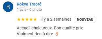 Avis client